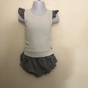Matilda Jane top and matching diaper cover